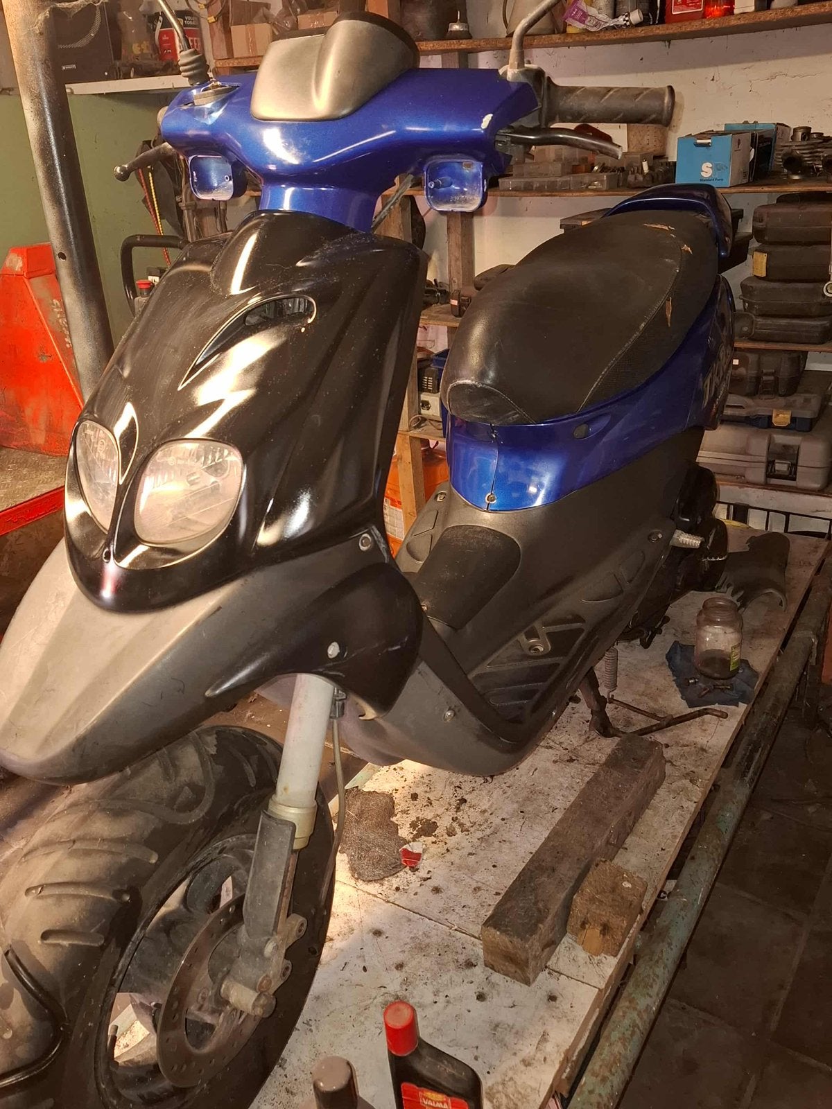 Peugeot tkr, Fietsen en Brommers, Scooters | Peugeot, Ophalen, Tweetakt, Gebruikt, Klasse B (45 km/u)