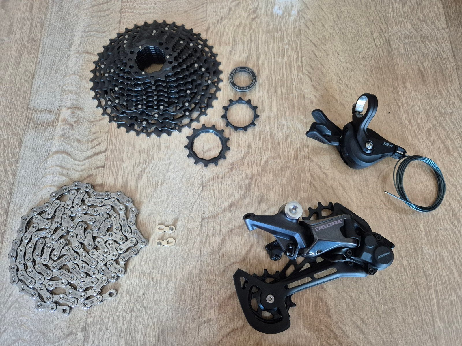 Nieuwe Shimano Deore 12v m6100 groep, Fietsen en Brommers, Fietsonderdelen, Ophalen of Verzenden