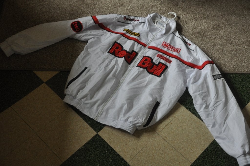 vintage streetwear Red Bull jas maat L, Verzamelen, Ophalen of Verzenden, Gebruikt, Formule 1