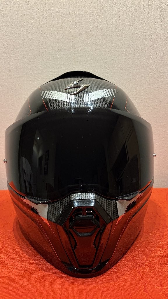 Scorpion EXO-930 XL + communicatie systeem, Motoren, Systeemhelm, Heren, XL, Tweedehands