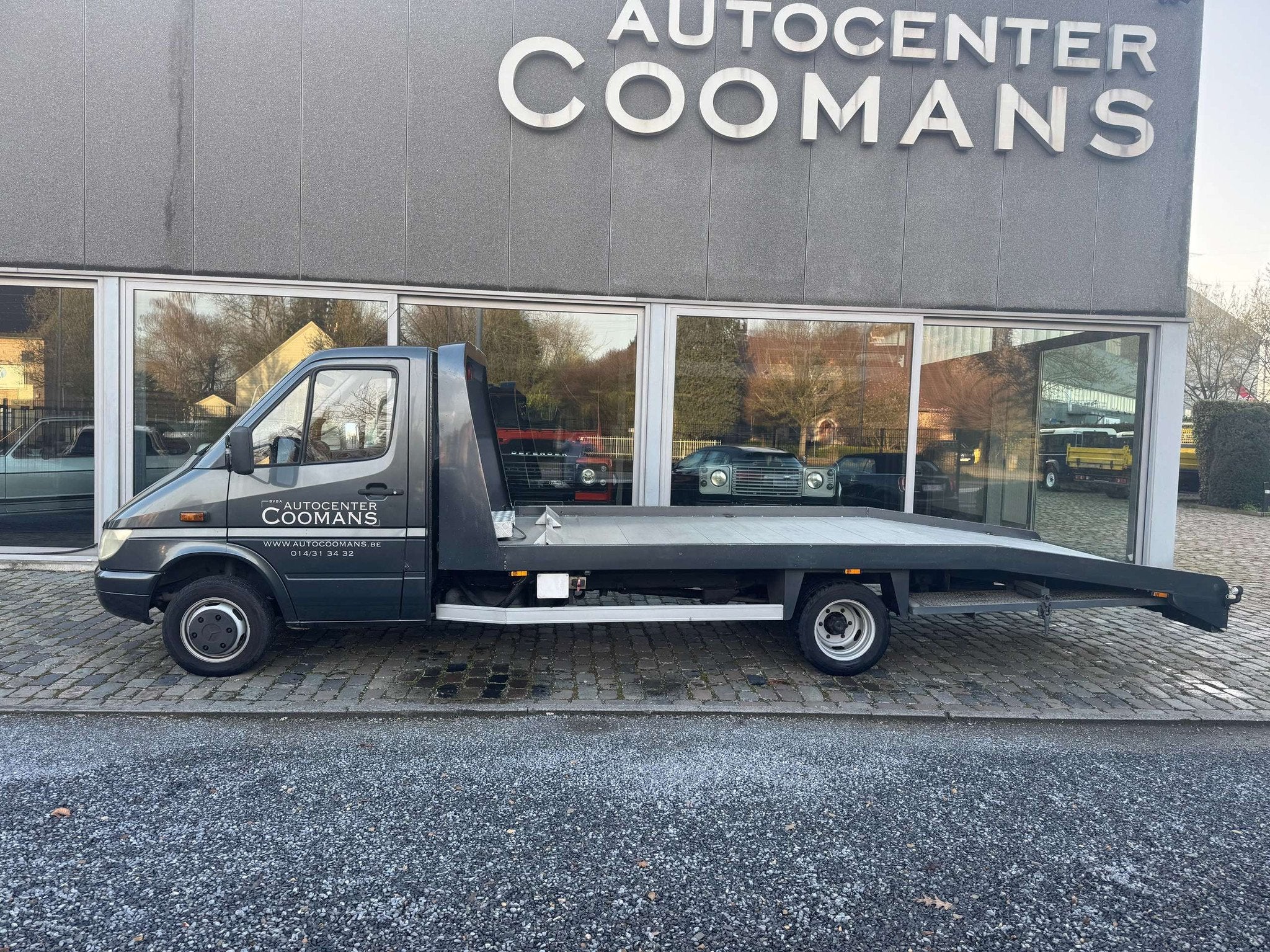 Mercedes-Benz Sprinter DEPANEUR EXPORT 12500 + BTW, Auto's, Automaat, Stof, Gebruikt, 3000 kg