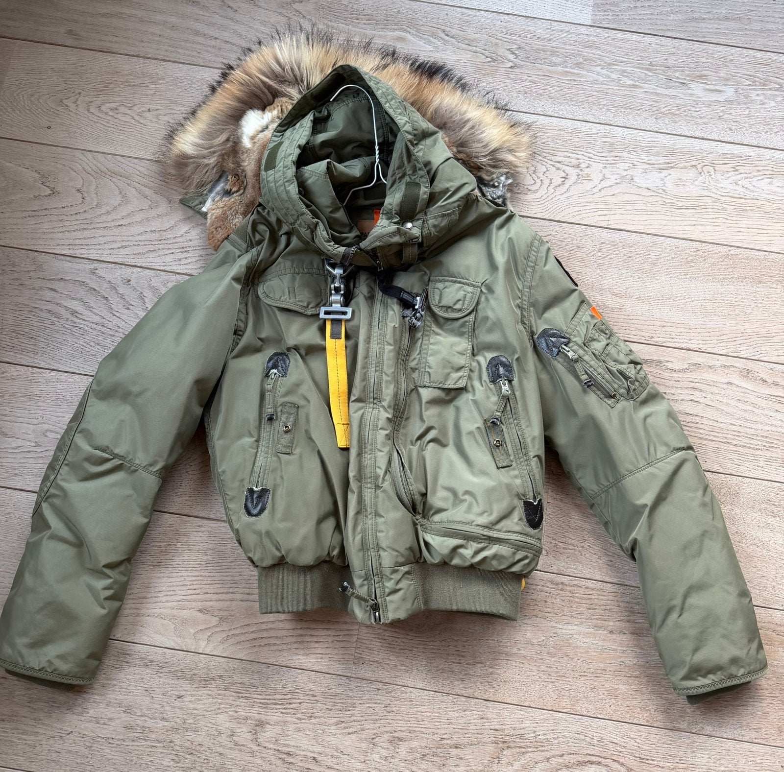 Jas Parajumpers, Kleding | Dames, Ophalen of Verzenden, Zo goed als nieuw, Maat 42/44 (L), Groen
