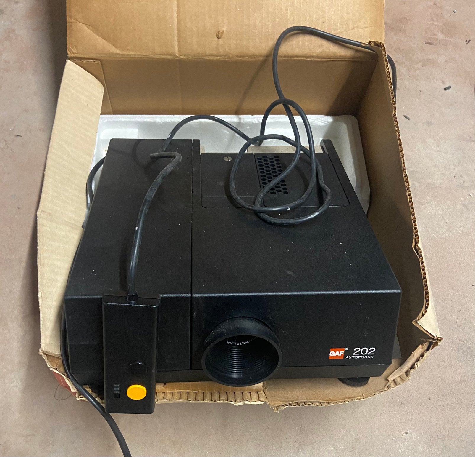 GAF diaprojector, TV, Hi-fi & Vidéo, Enlèvement, Comme neuf
