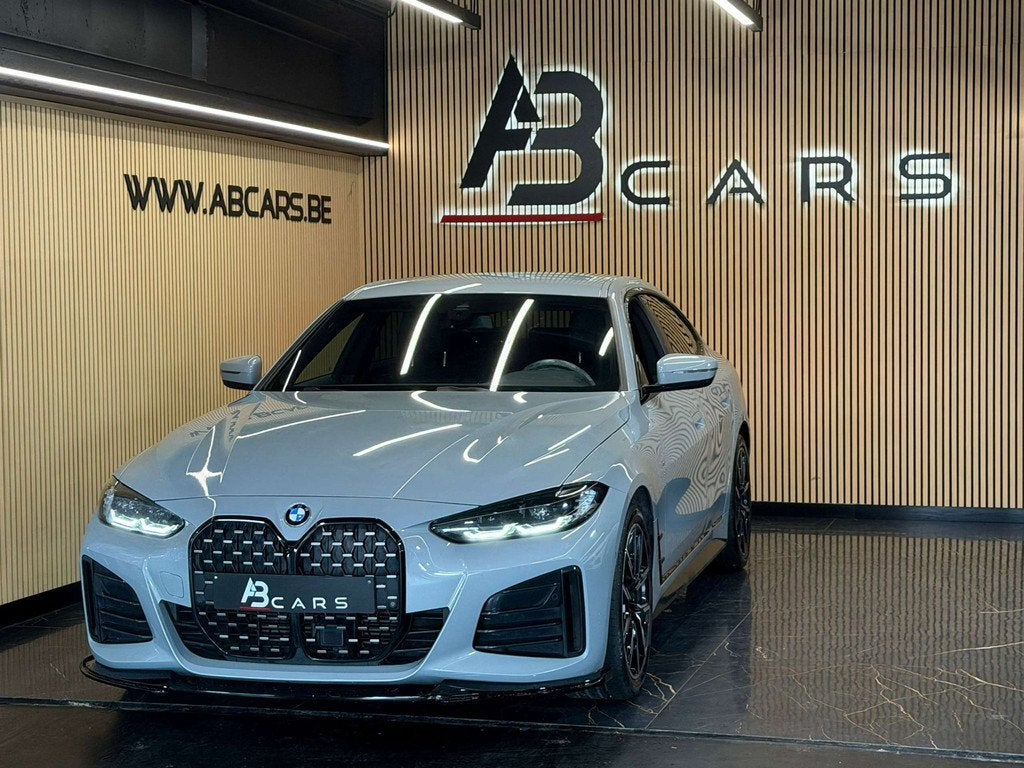 BMW 4 Serie 420 DA * Gran Coupé * PACK M PERFORMANCE * GAR, Autos, BMW, Cuir, Argent ou Gris, Achat, Euro 6