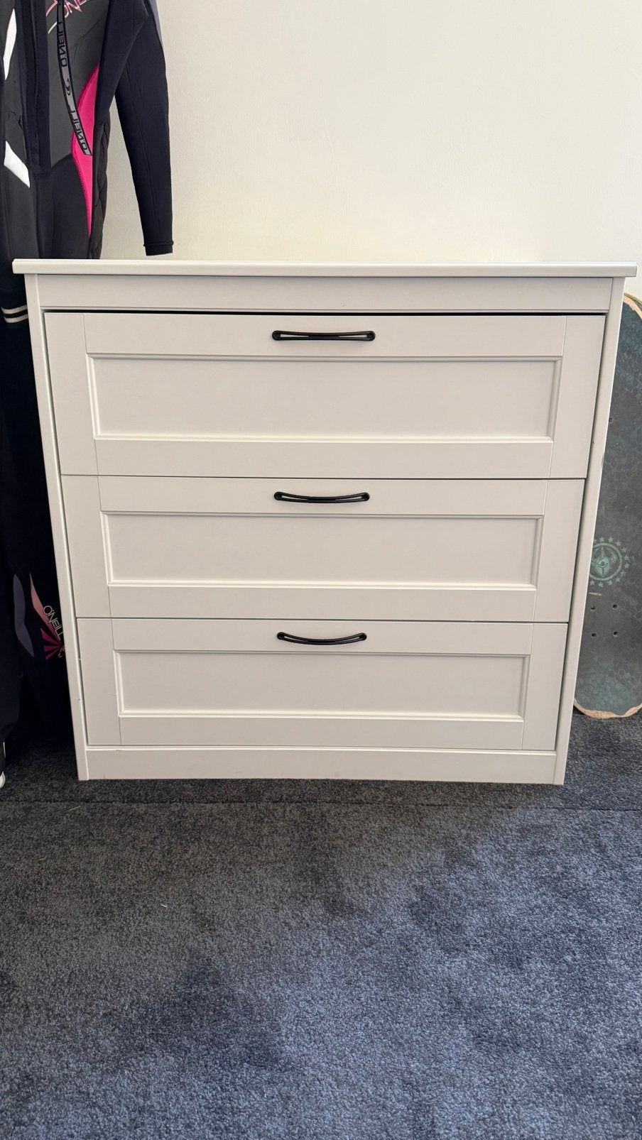 Commode ikea blanche, Maison & Meubles, 3 ou 4 tiroirs, 25 à 50 cm, Moins de 100 cm, Enlèvement