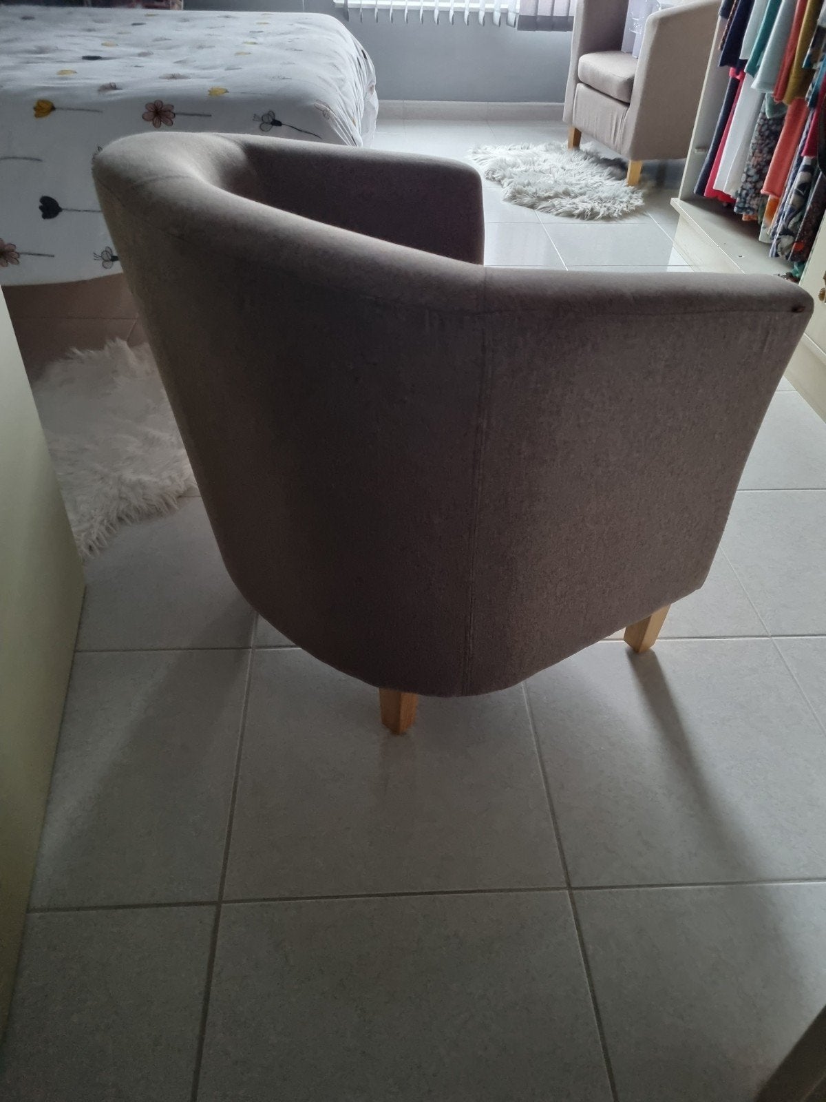 2 comfortabele zeteltjes., Huis en Inrichting, Ophalen, Hout, Minder dan 75 cm, Zo goed als nieuw