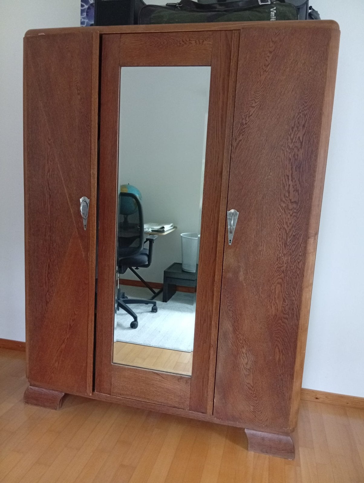 Kleerkast, kledingkast, art deco-kledingkast, Ophalen