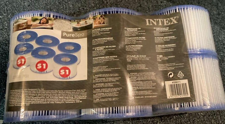 Intex S1 Pure Spa 2 x 6 stuks, Ophalen, Nieuw