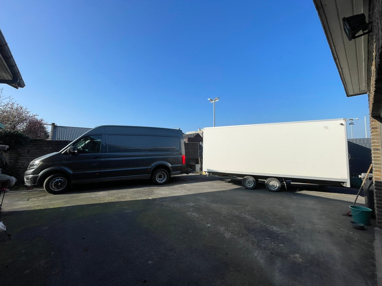 Gesloten aanhanger 2700kg, Autos : Divers, Remorques, Enlèvement