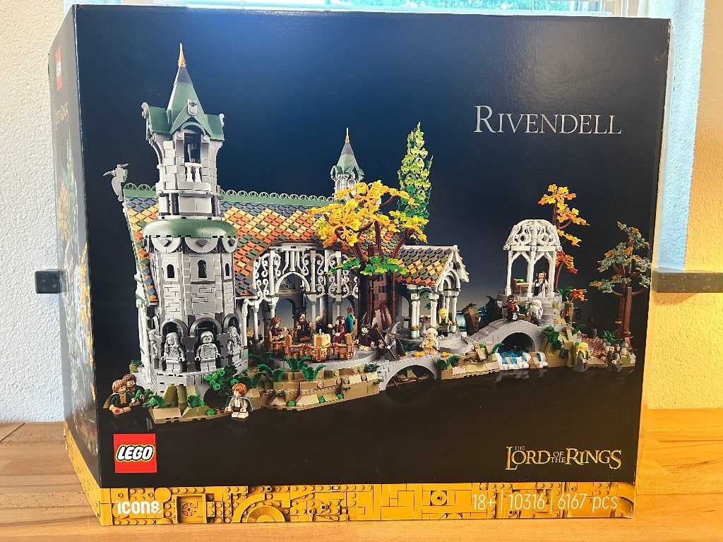 Lego Lord of the Rings 10316 - Rivendell, Kinderen en Baby's, Speelgoed | Duplo en Lego, Zo goed als nieuw, Lego, Complete set