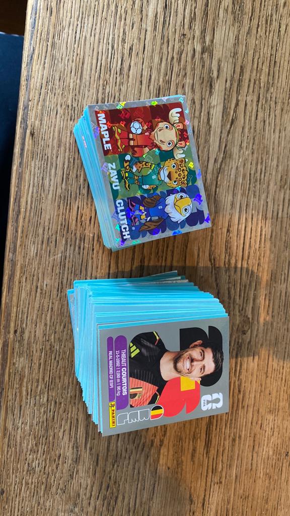 Panini wk 26 stickers, Ophalen of Verzenden, Nieuw, Sticker