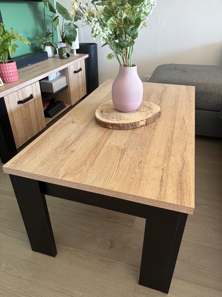 Table basse, 100 à 150 cm, Comme neuf, Enlèvement, 50 à 100 cm