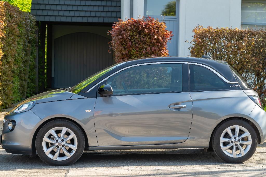 Opel Adam Turbo, 8100 km, 1163 kg, Argent ou Gris, Euro 6, Boîte manuelle
