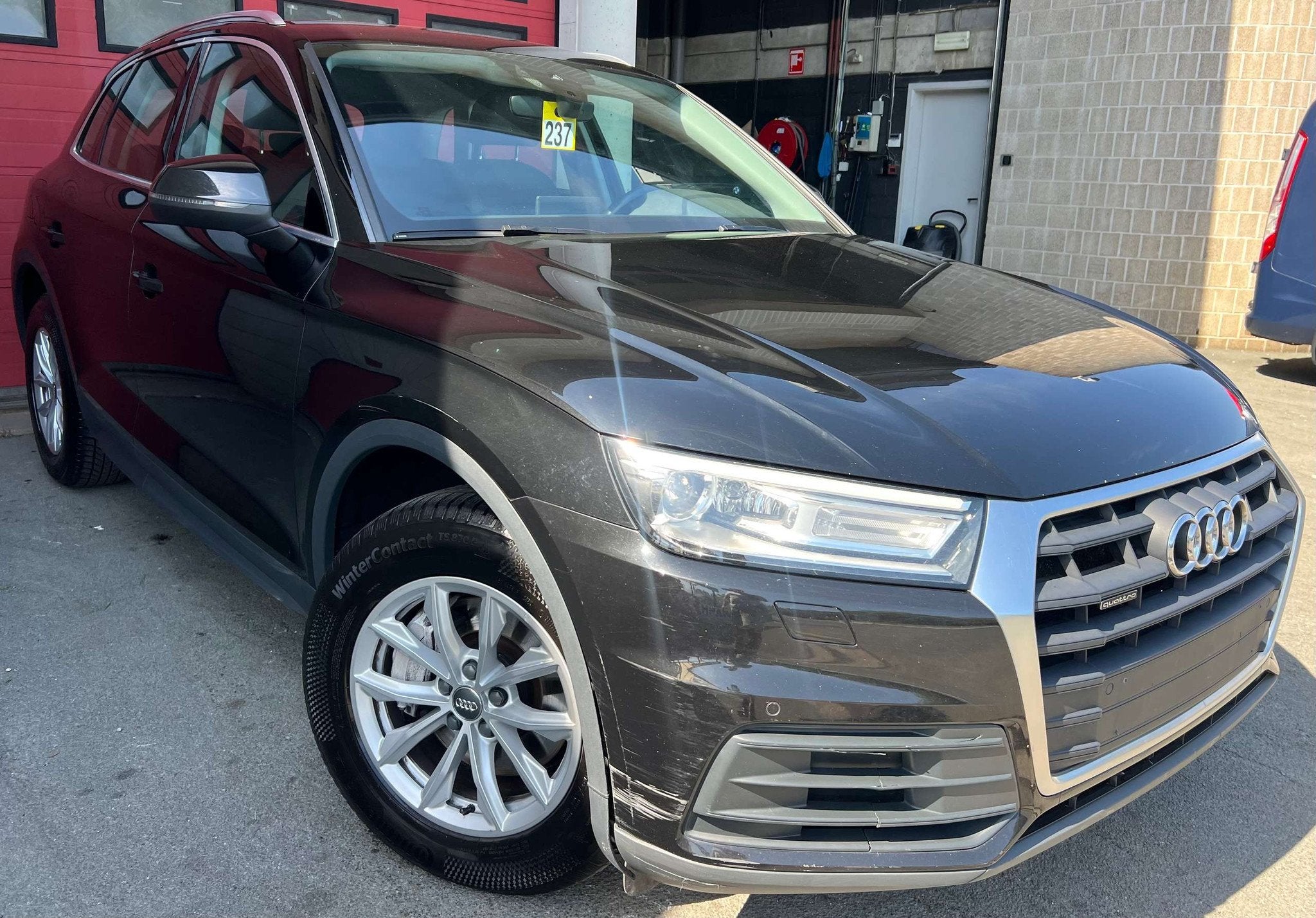 Audi Q5 40 TDi Quattro Business + NAVI + CUIR (bj 2018), Automaat, 2430 kg, Gebruikt, 4 cilinders