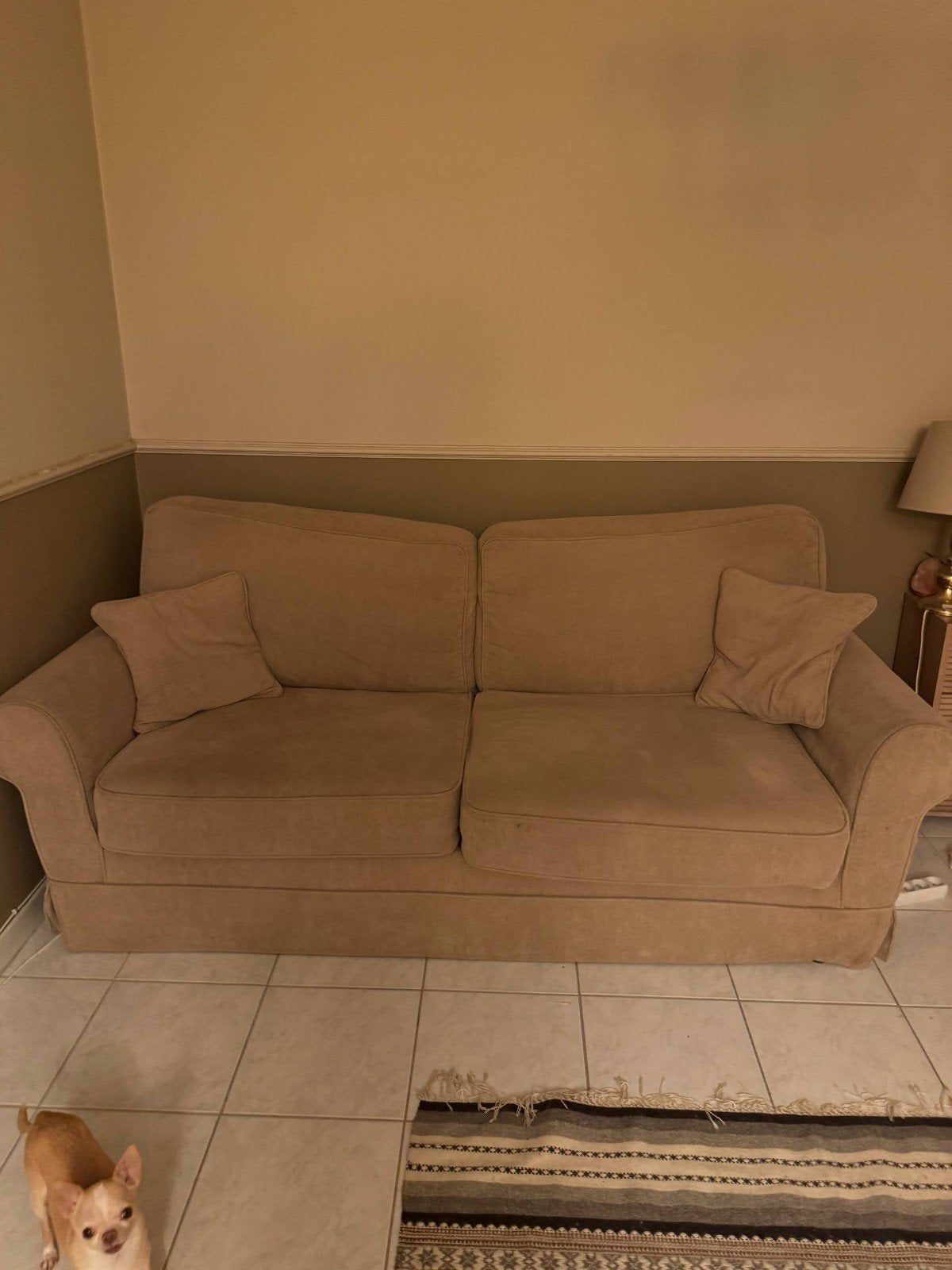 Gratis met uittrekbaar bed, Ophalen