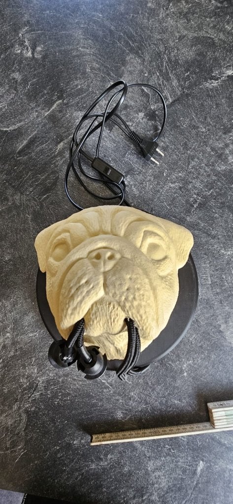 Wandlamp  Mopshond, Ophalen of Verzenden, Nieuw, Kunststof
