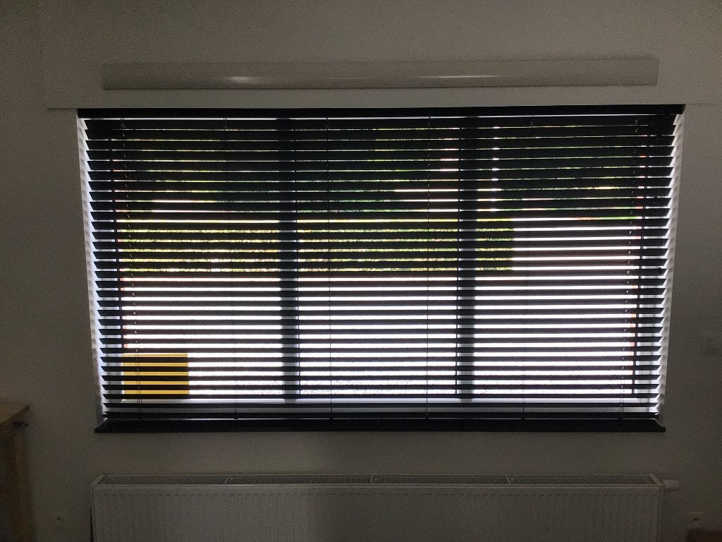 Horizontale lamellen, Commande par cordon, Bambou, Lames, Comme neuf