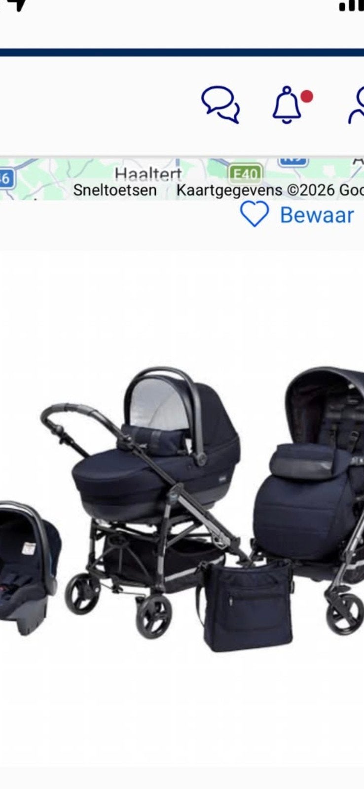 Martinelli(Milano) kinderwagen(Combi), Autres marques, Poussette combi, Comme neuf, Enlèvement