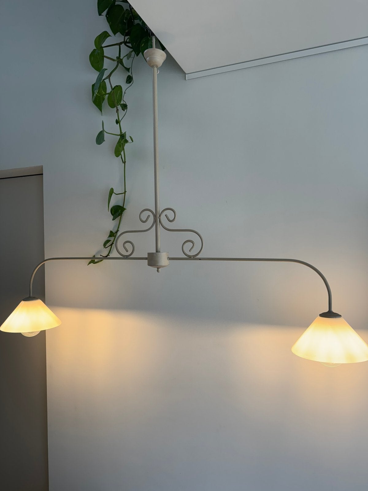 Lampen om op te hangen boven tafel/biljart, Ophalen of Verzenden, Zo goed als nieuw