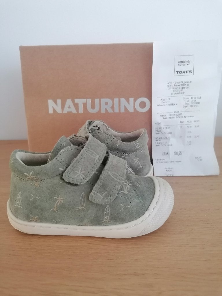 chaussures NATURINO bébé - T21 - comme neuves, Garçon ou Fille, Comme neuf, Enlèvement, Autres types