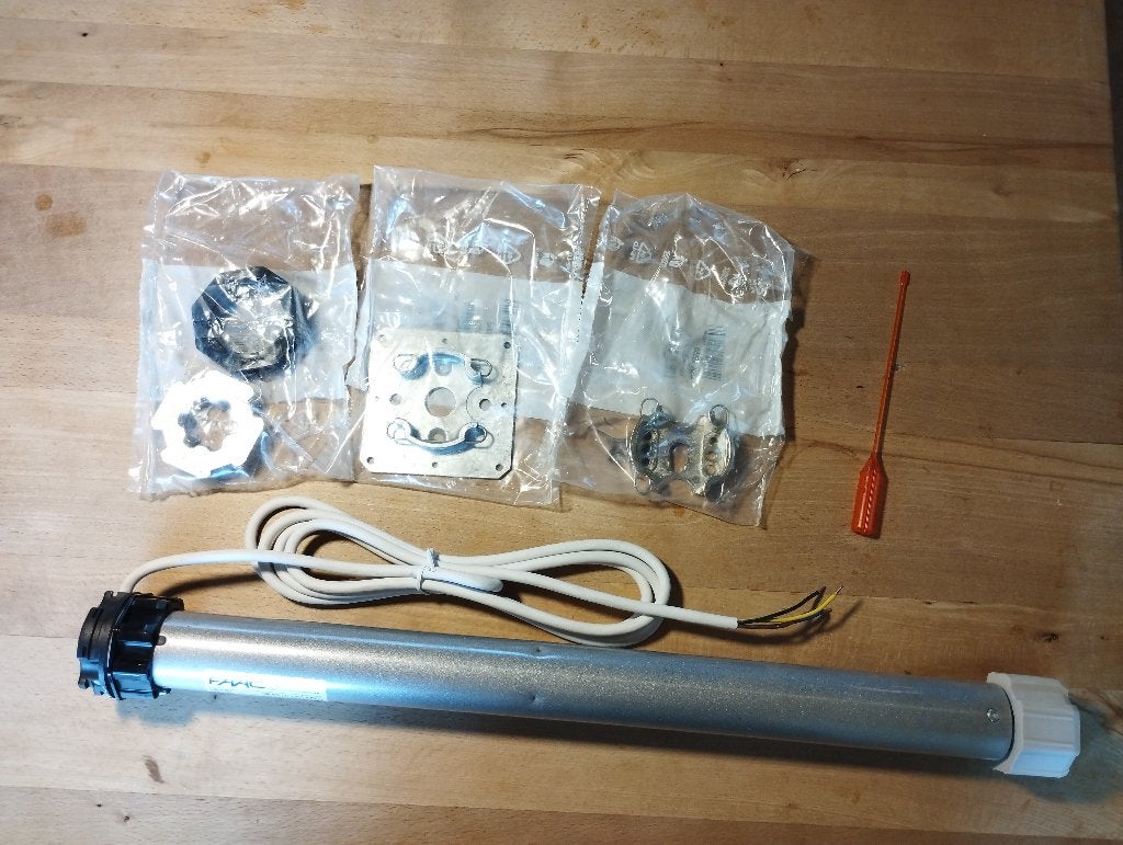 Nieuwe FAAC TM2 45 30/17 Buismotor (30 Nm) – Complete Set, Doe-het-zelf en Bouw, Ophalen of Verzenden, Nieuw, Minder dan 100 cm