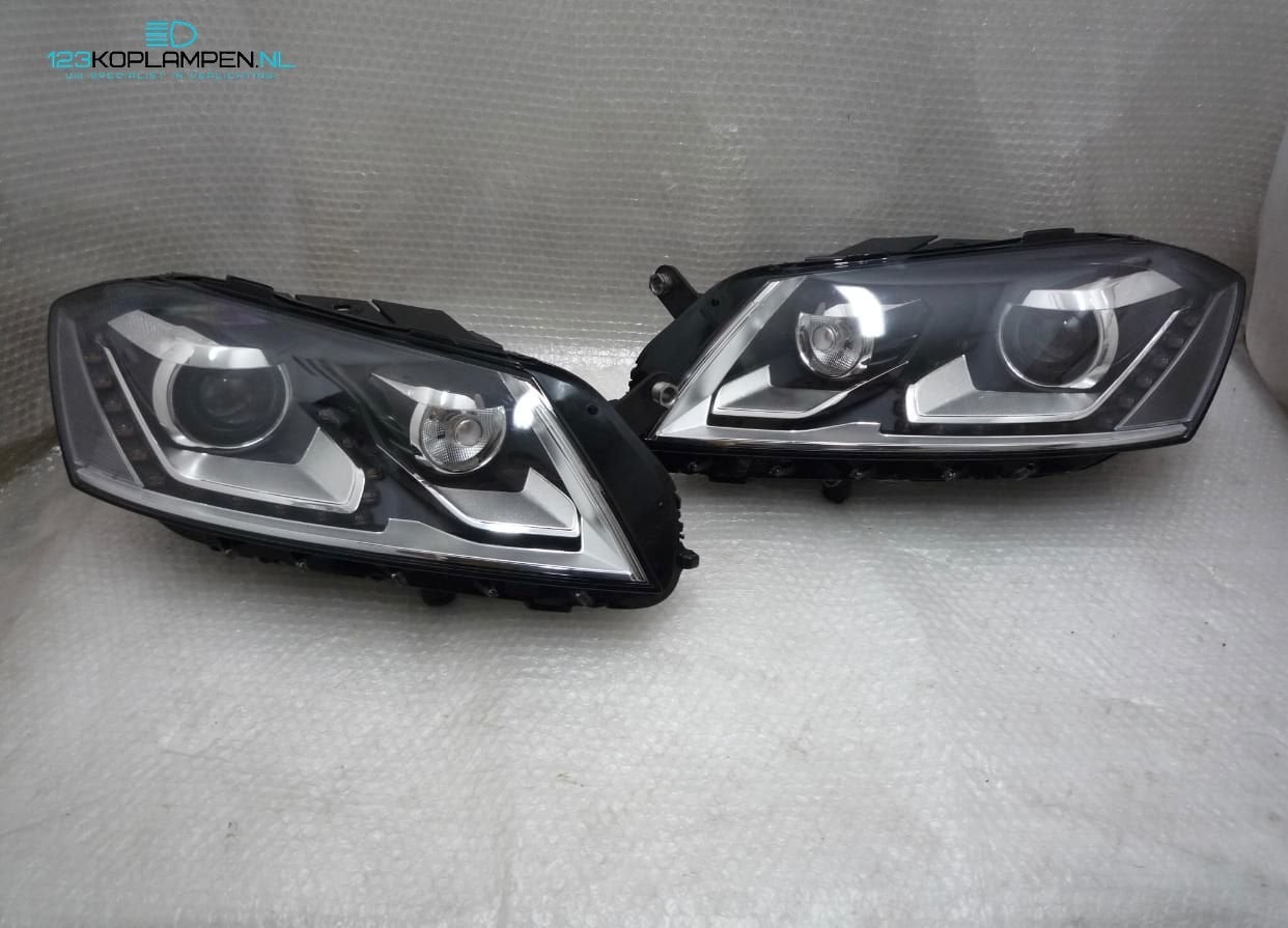 Volkswagen Passat CC facelift Bi-Xenon LED koplamp koplampen, Autos : Pièces & Accessoires, Éclairage, Volkswagen, Utilisé, Origine de la pièce connue