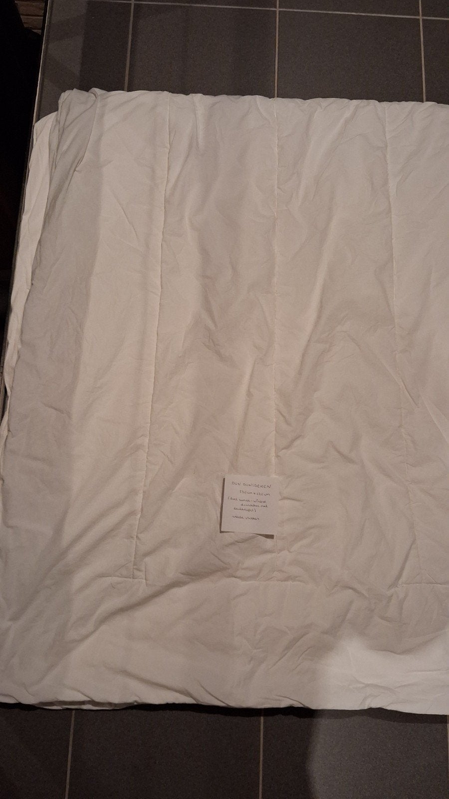 Couette d'été 220 x 230 cm, Maison & Meubles, Chambre à coucher | Linge de lit, Enlèvement ou Envoi, Comme neuf, Coton, Couverture ou Couette