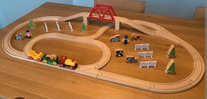 Brio treinset 33033 boerderij, Kinderen en Baby's, Ophalen of Verzenden