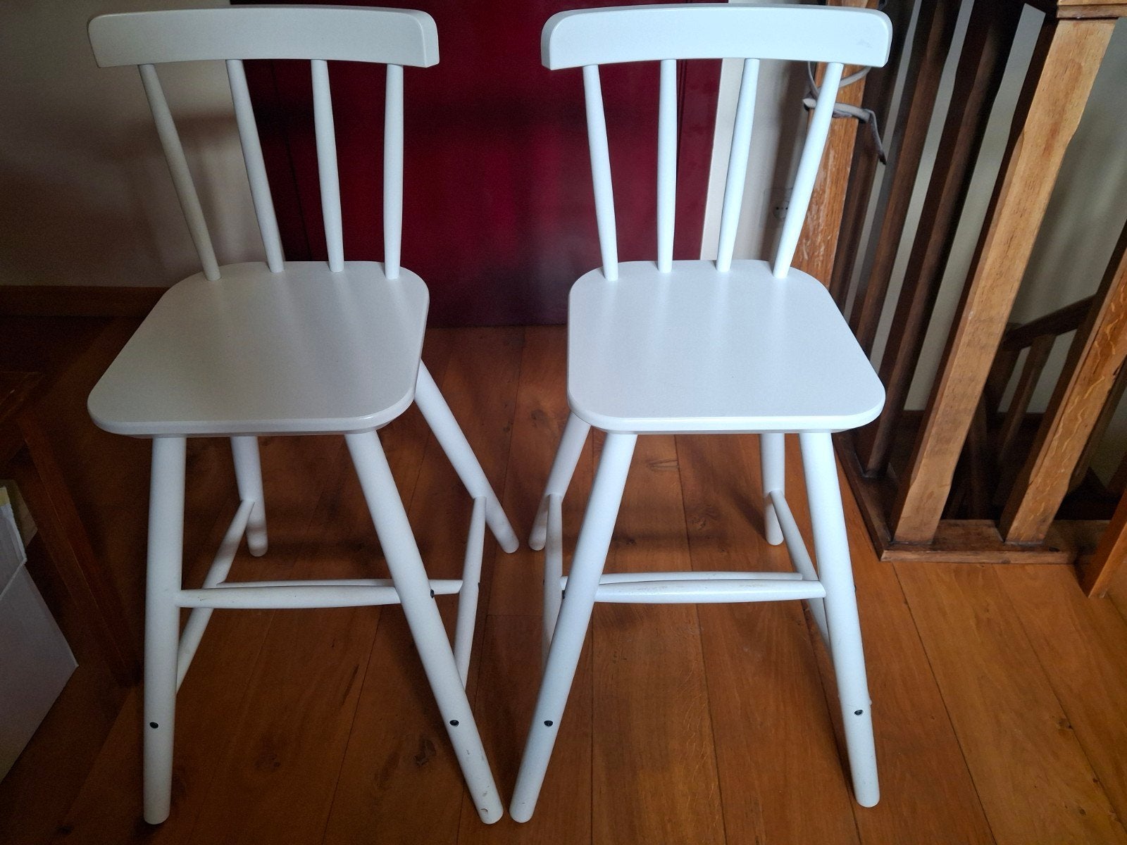 2 chaises hautes enfant, Enlèvement, Utilisé, Chaise de table