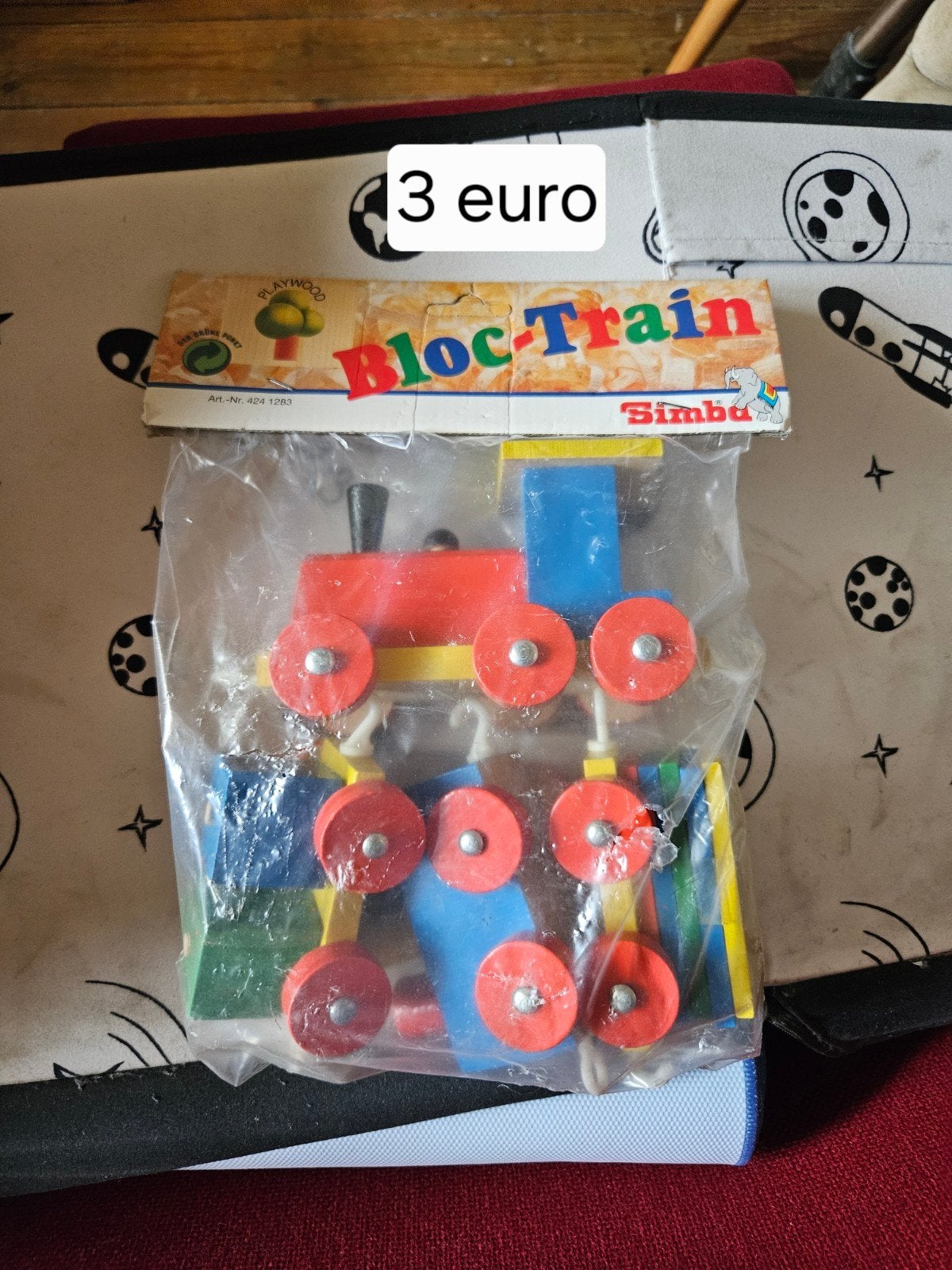 houten trein, Kinderen en Baby's, Speelgoed | Houten speelgoed, Ophalen
