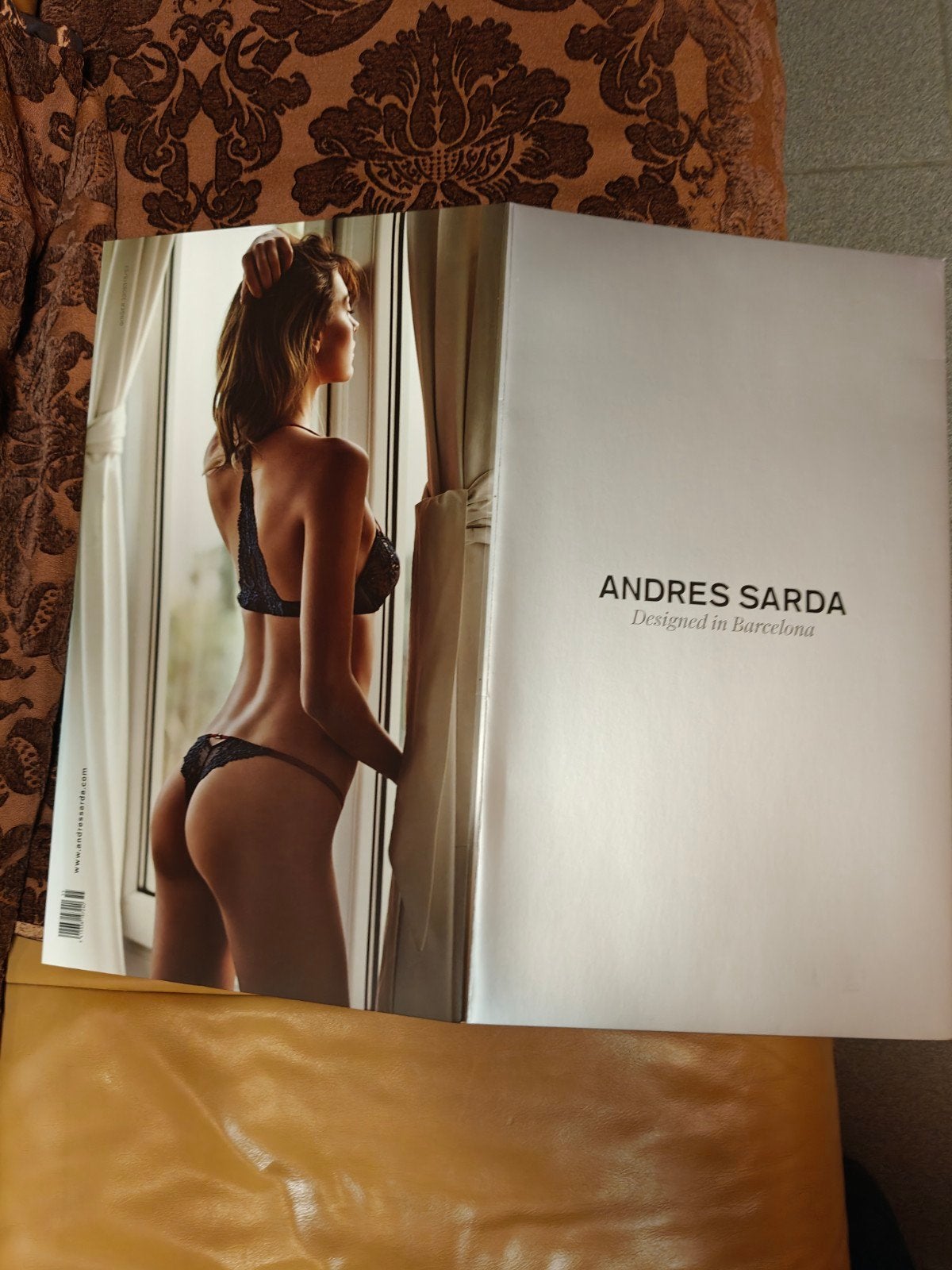 Pancarde lingerie Andres SARDA retro, Verzamelen, Retro, Ophalen