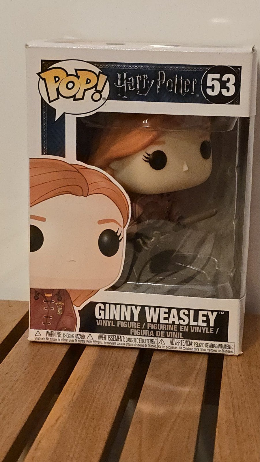 Funko pop Harry Potter Ginny Weasley #53 sur son balai, Collections, Harry Potter, Enlèvement ou Envoi, Comme neuf, Figurine