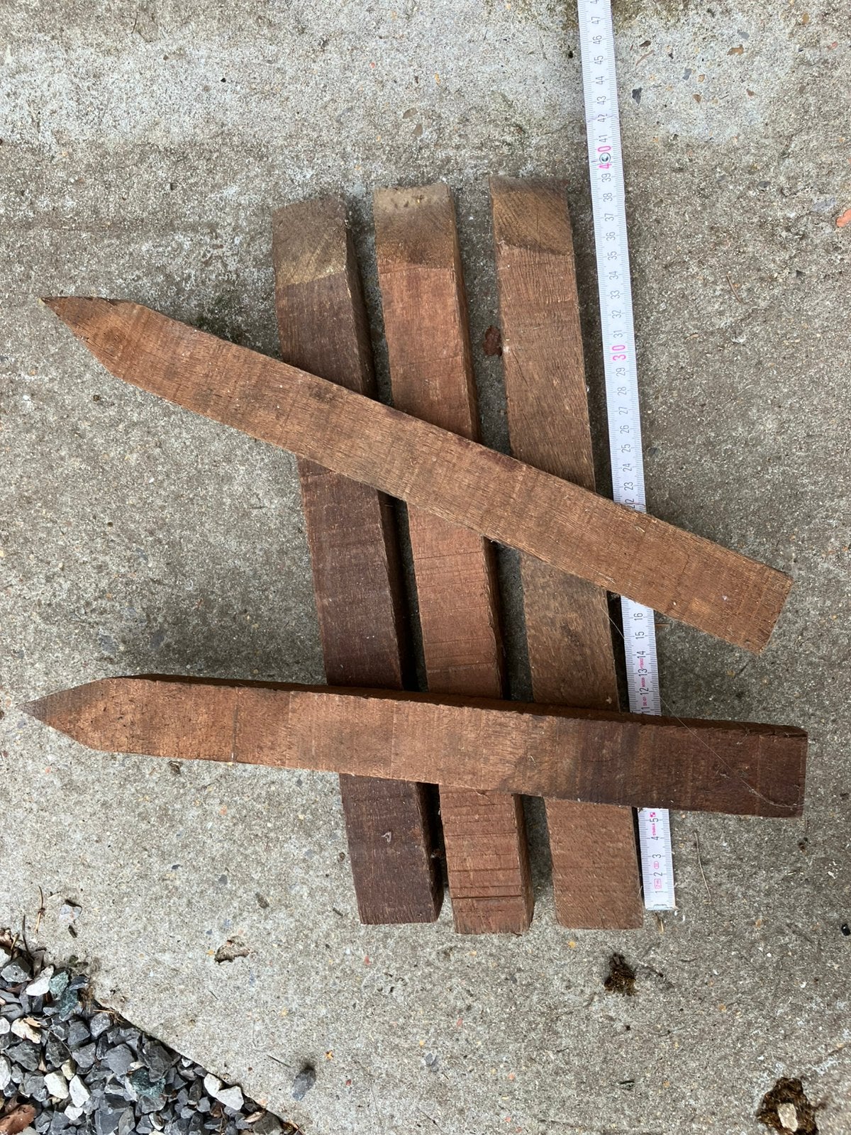 Piquets en bois traité pour jardin, Enlèvement ou Envoi, Neuf