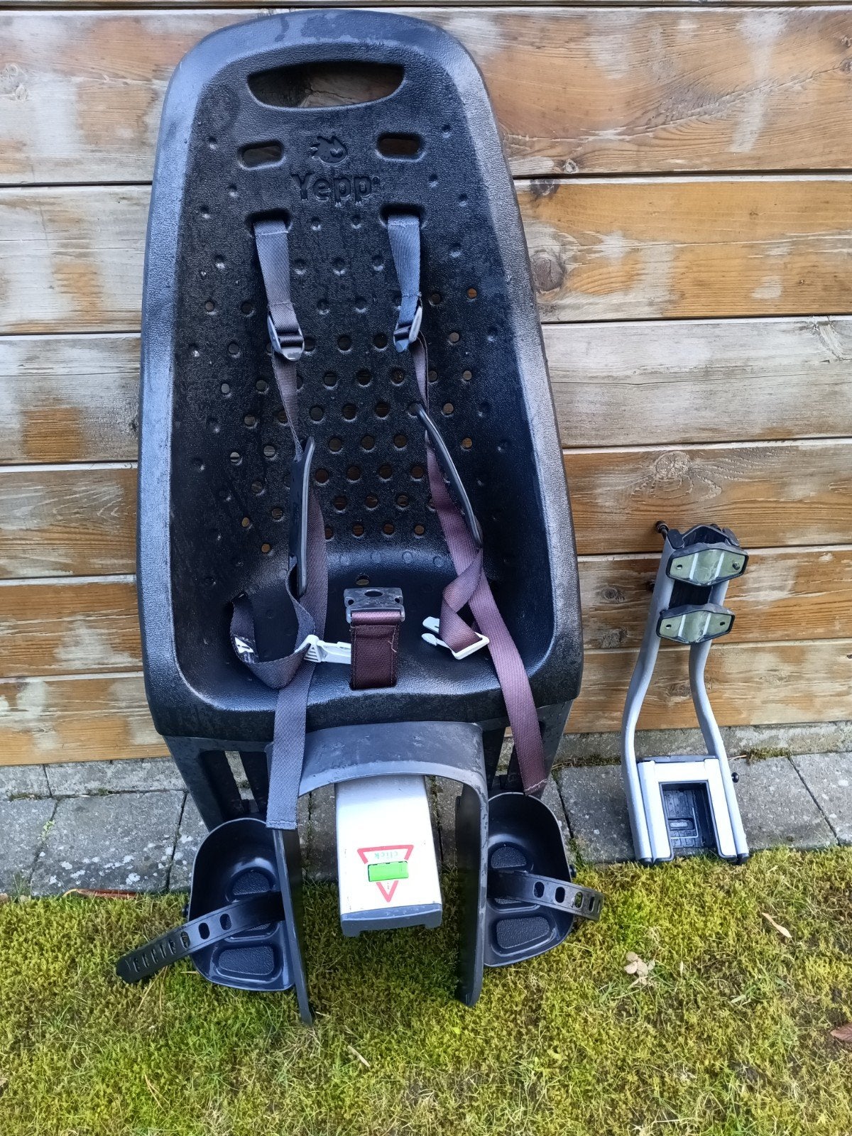 Yepp kinderzitje , super veilig nwprijs 169€, Ophalen, Achterzitje, Voetsteuntjes, Yepp (Thule)