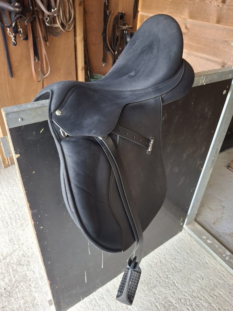 Wintec 500 zadel 17,5 inch, Dieren en Toebehoren, L (17.5 inch), Aanpassysteem, Wintec, Ophalen of Verzenden