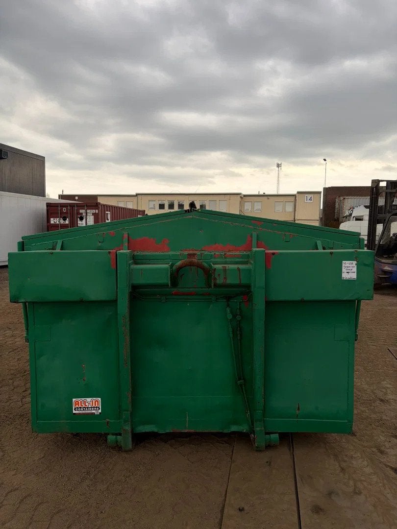 ALL-IN Containers 19,5m3 kipper met alu kleppen