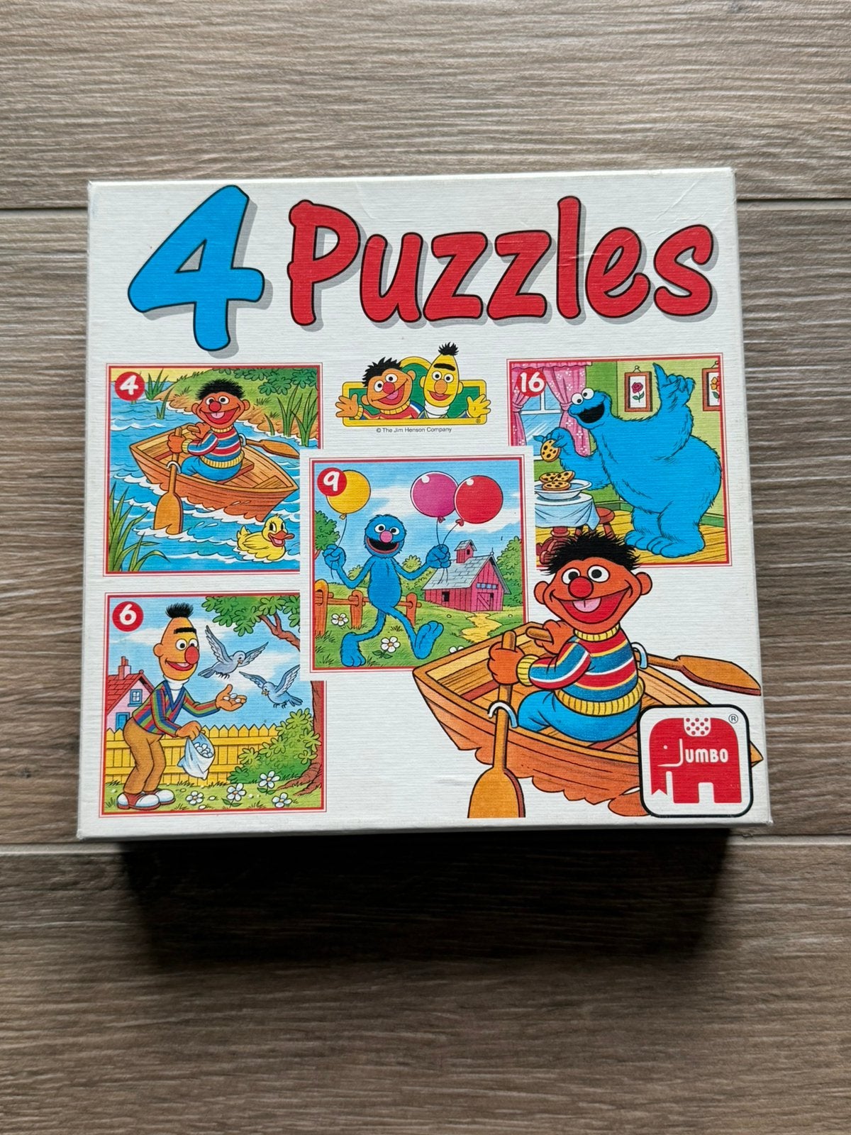Puzzel Sesamstraat, Kinderen en Baby's, Ophalen, Zo goed als nieuw