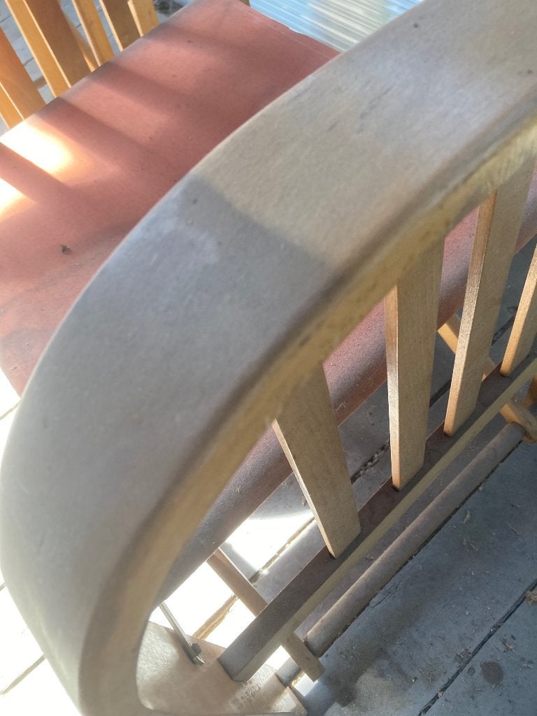2 Vintage lounge/strand stoelen jaren 60 - merk Pericles, 75 à 100 cm, Jaren 60, Bois, Enlèvement