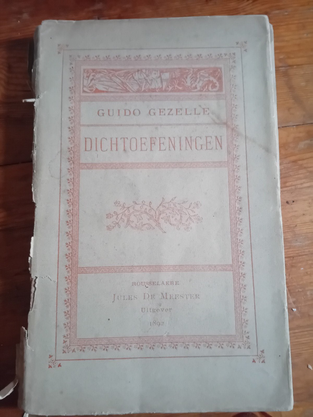 Dichtoefeningen Guido Gezelle, Antiek en Kunst, Ophalen of Verzenden