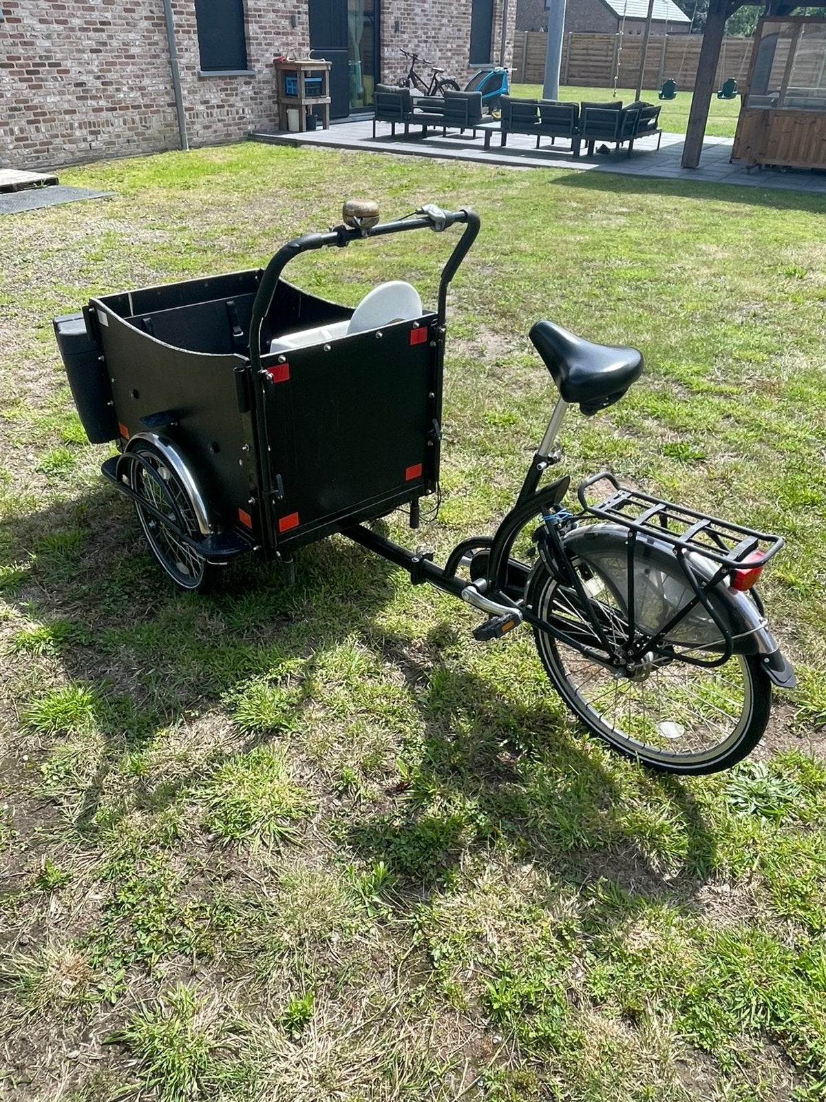 Bakfiets, Ophalen, Zo goed als nieuw, Velgrem, 4 kinderen of meer