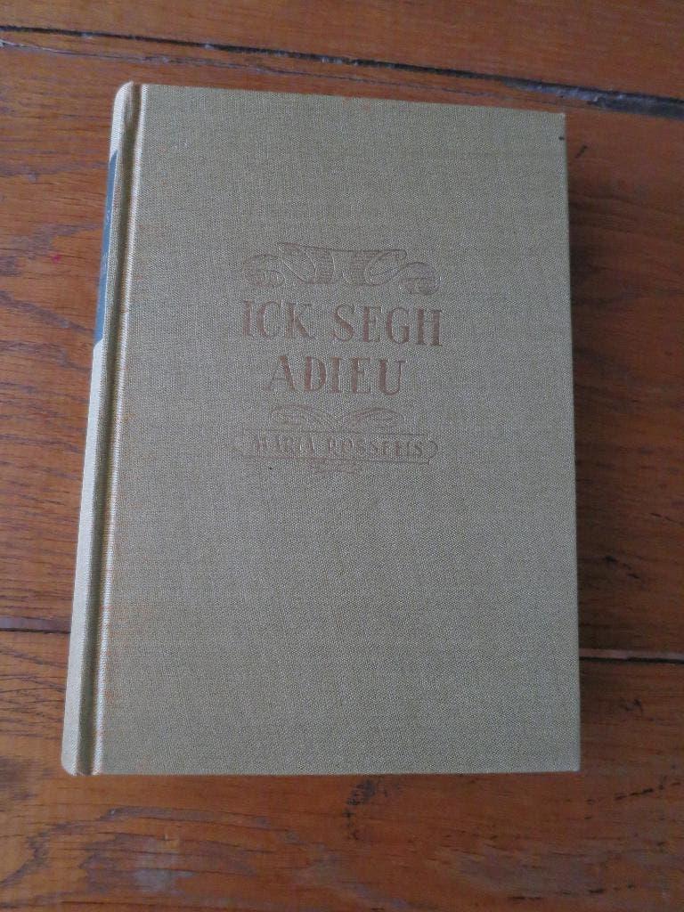 Ick segh adieu Maria Rosseels, Boeken, Ophalen, Gelezen, België