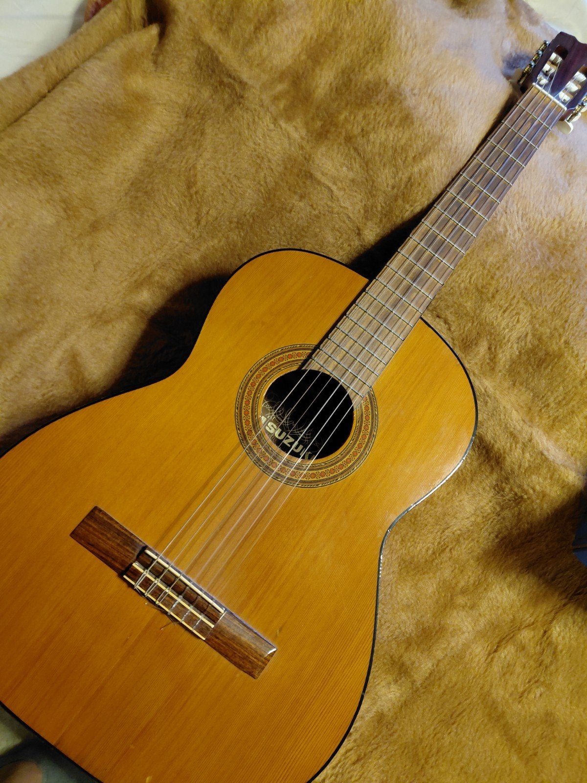 akoestische Suzuki gitaar, ideaal les instrument, Ophalen, Gebruikt, Klassieke of Spaanse gitaar