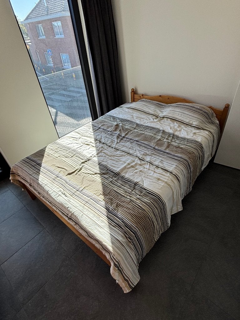 Twee persoonsbed incl. lattenbodem, Maison & Meubles, Enlèvement, Utilisé