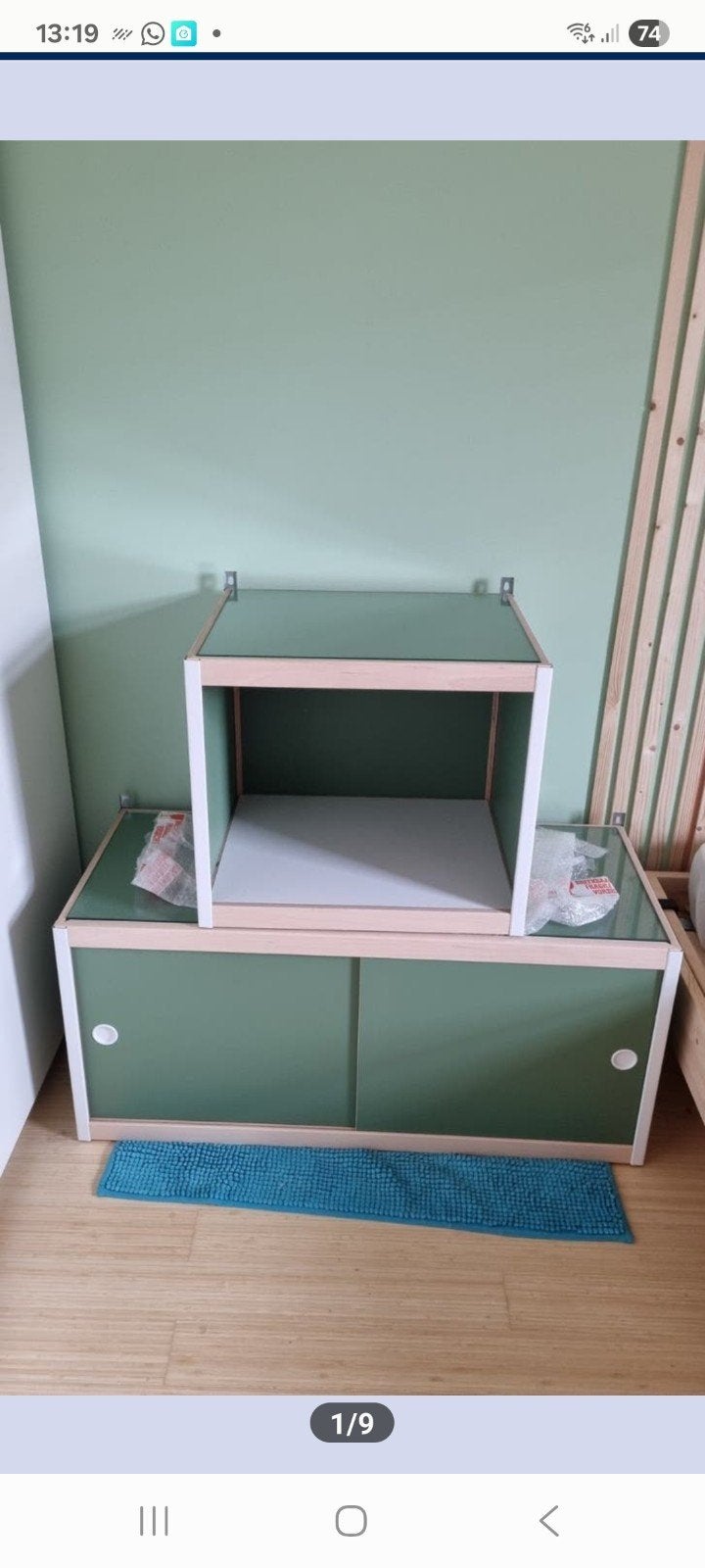 nieuw kewlox hangmeubles, Neuf, 75 à 100 cm, Armoire, Moins de 50 cm