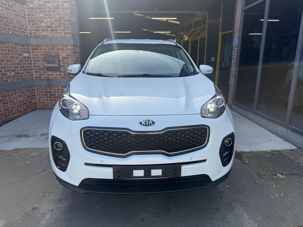 Kia Sportage 1.6i 2WD Sense ISG**GPS+CAMERA*LED*GARANTIE*, Stof, 4 cilinders, Lichtsensor, Wit