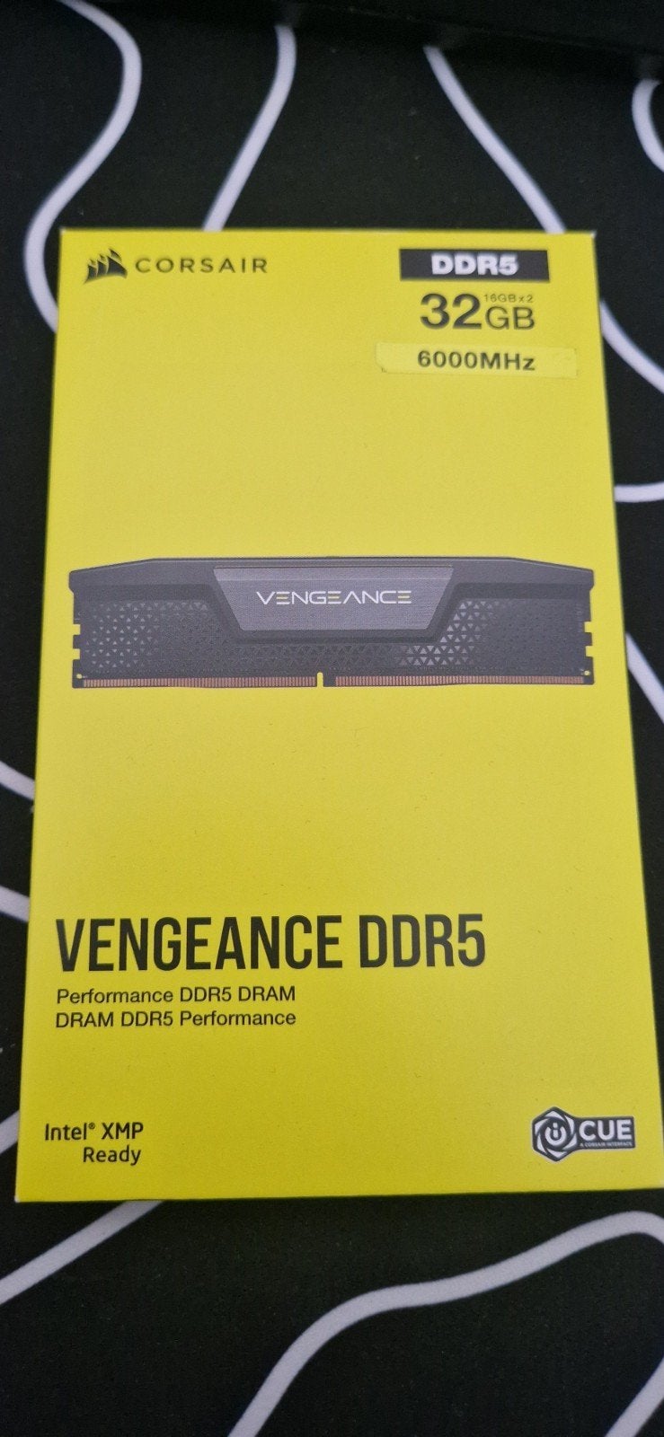 Corsair vengeance DDR5 2x16gb (32gb) 6000mhz RAM kit, Computers en Software, RAM geheugen, Zo goed als nieuw, Desktop, 32 GB, DDR5