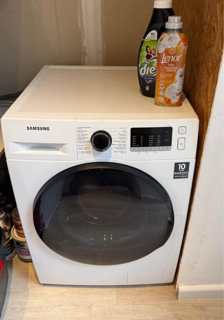 Laveuse-sécheuse Samsung WD81TA049BE/EN EcoBubble - 8/5 kg, Electroménager, Enlèvement, Comme neuf