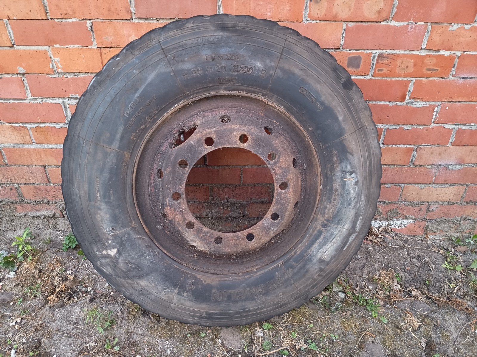band met velg 11.00 r20 Michelin, Articles professionnels, Agriculture | Pièces | Pneus, Jantes & Essieux, Enlèvement
