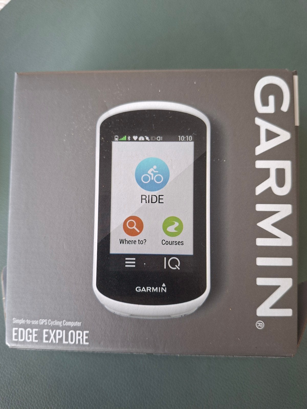 Garmin Edge Explore, Ophalen, GPS, Gebruikt