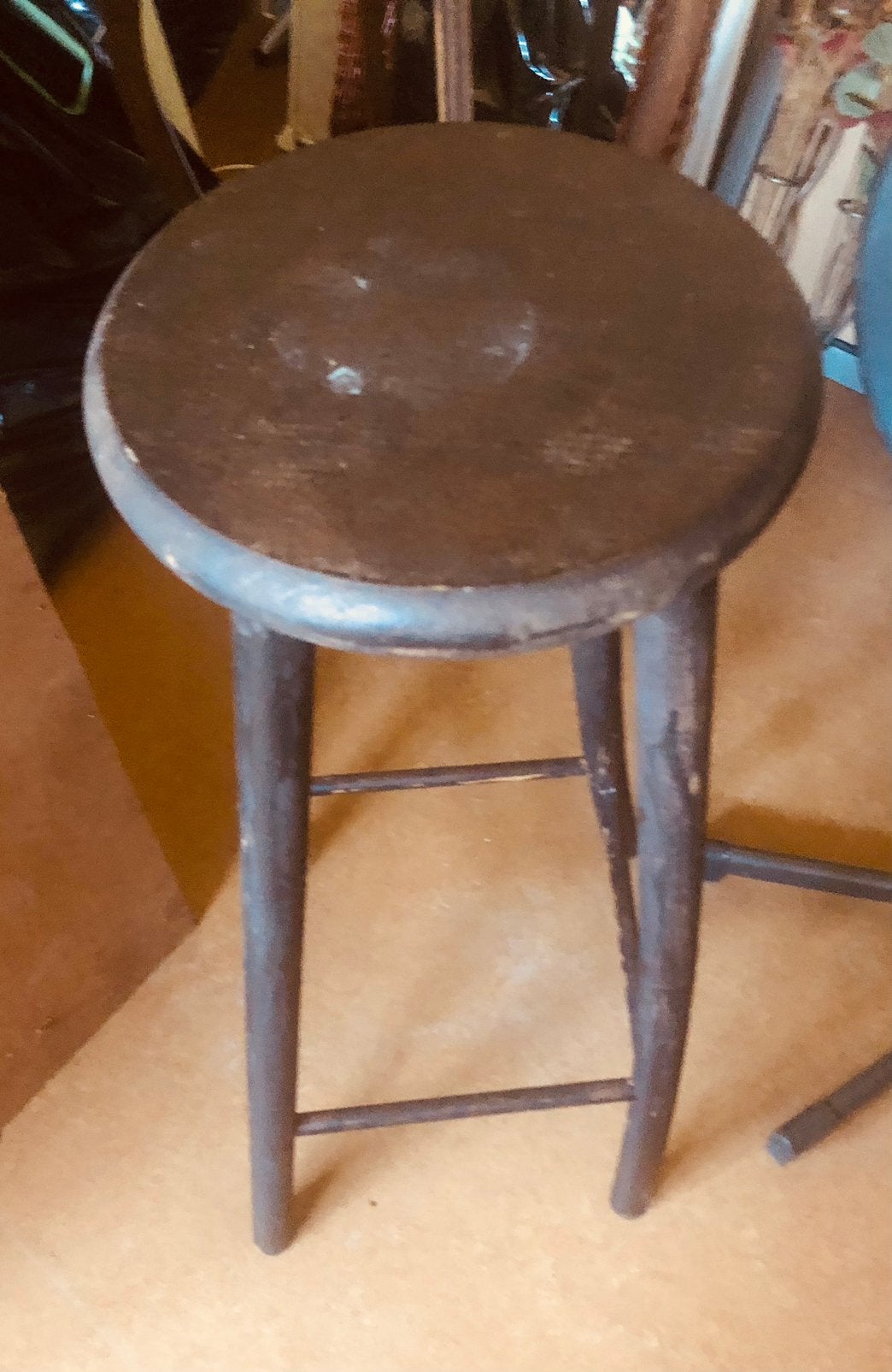 Houten tafeltje voor plant, Ophalen, Gebruikt